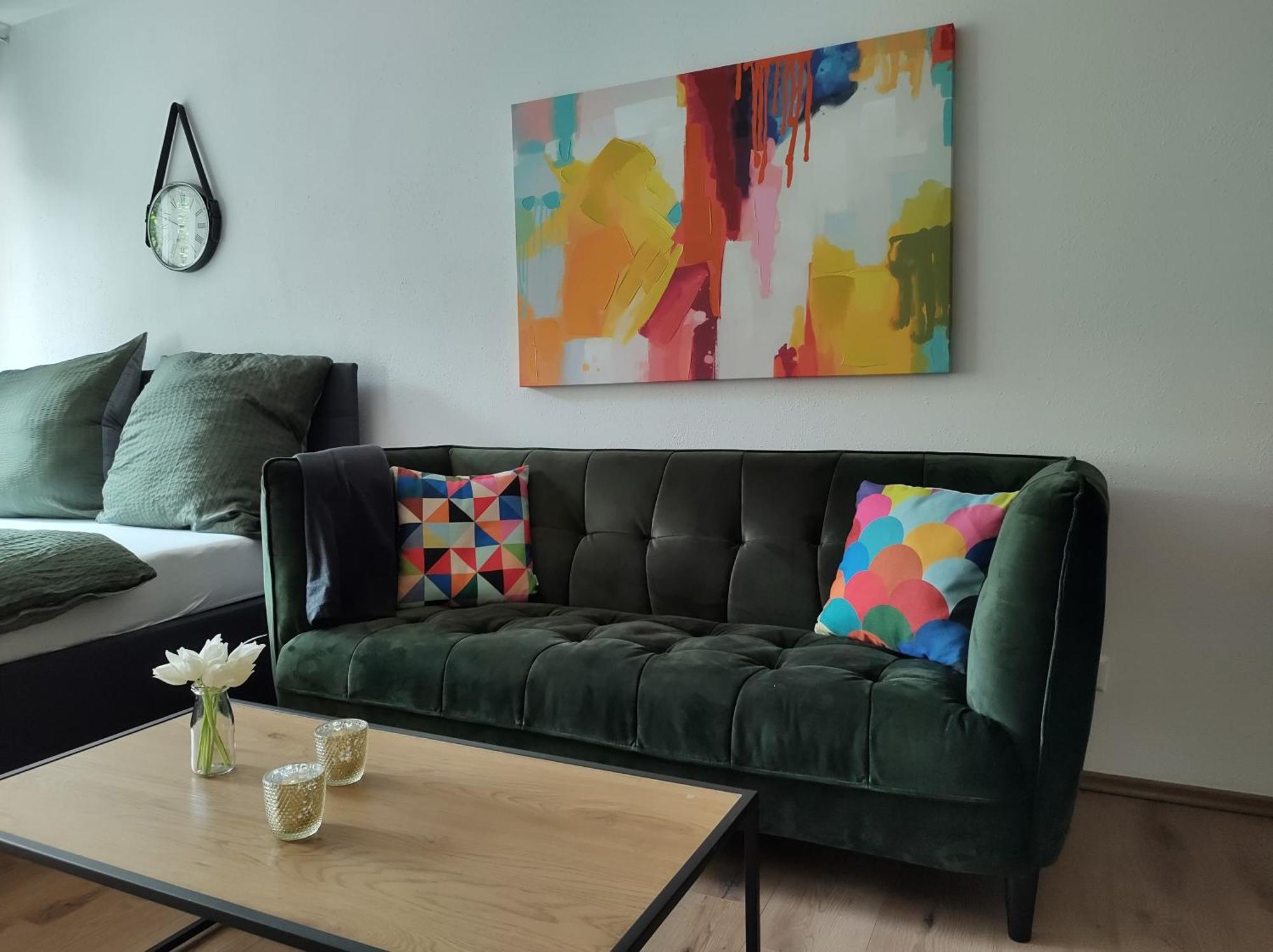Ein-Zimmer Apartment Mit Aussicht Bad Wildbad Exteriör bild